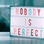 lightbox with message on a surface