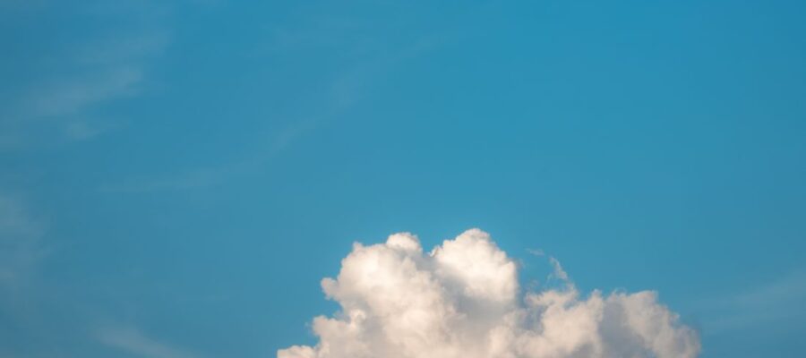 clouds in the sky