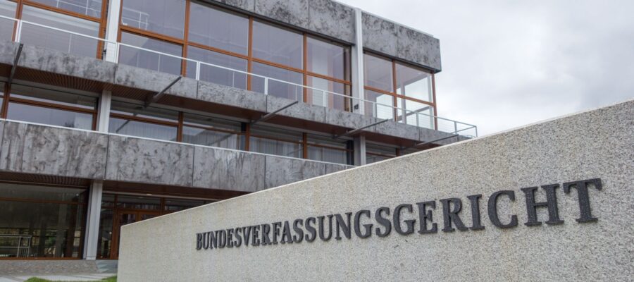 federal constitutional court building in karlsruhe